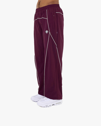 TRACK PANTS BURGUNDY - VICINITY