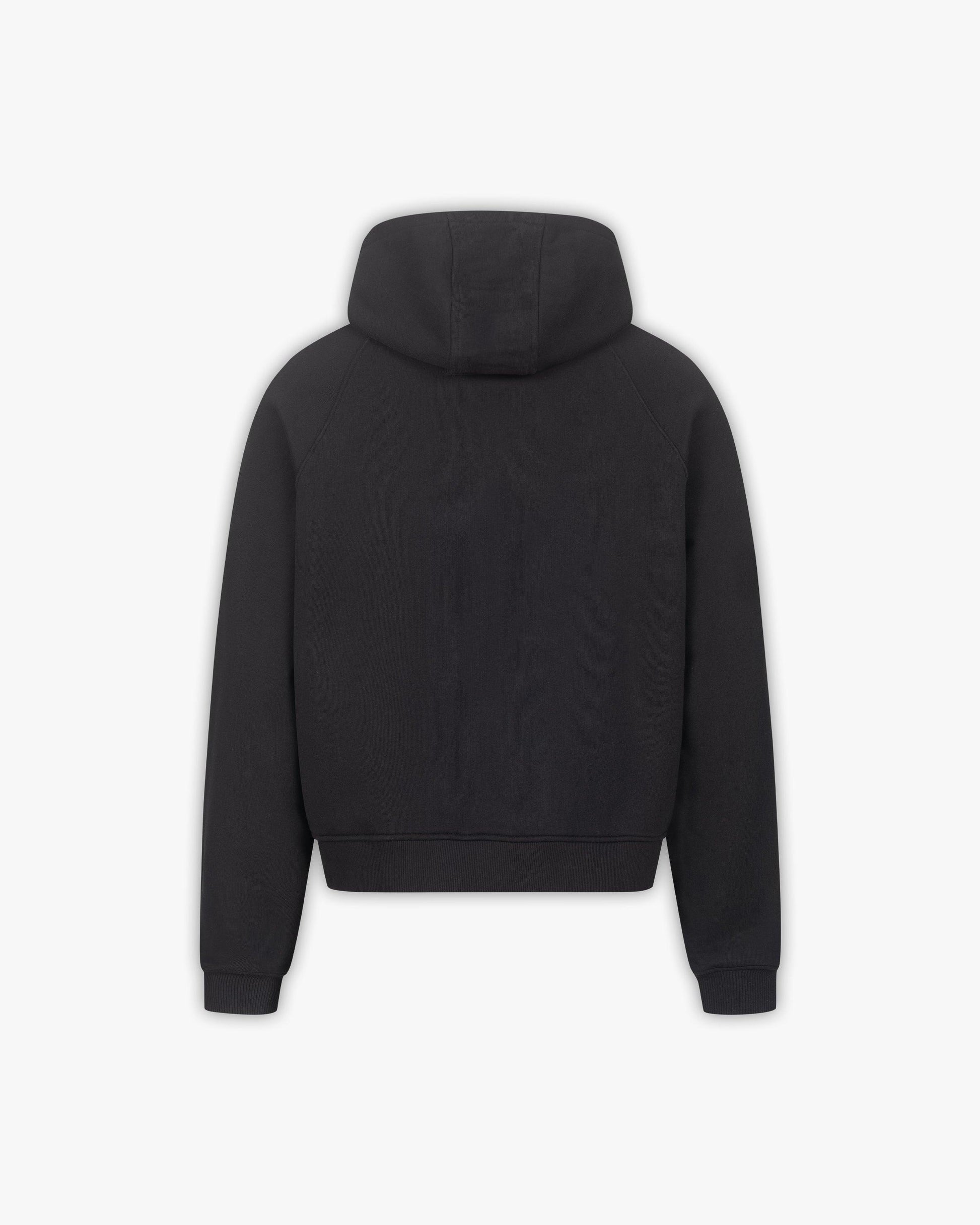 WEB LOGO HOODIE BLACK - VICINITY