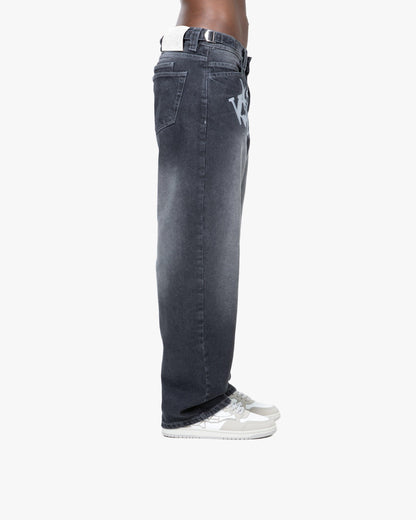 HAVOC DENIM GREY / WHITE - VICINITY