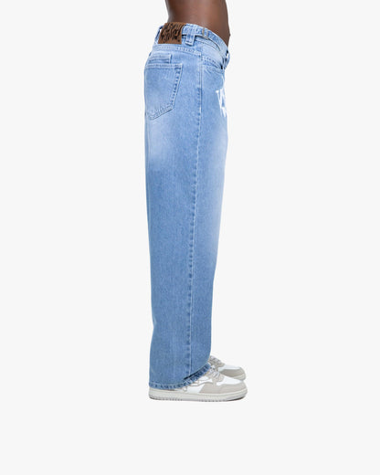 HAVOC DENIM LIGHT BLUE / WHITE - VICINITY