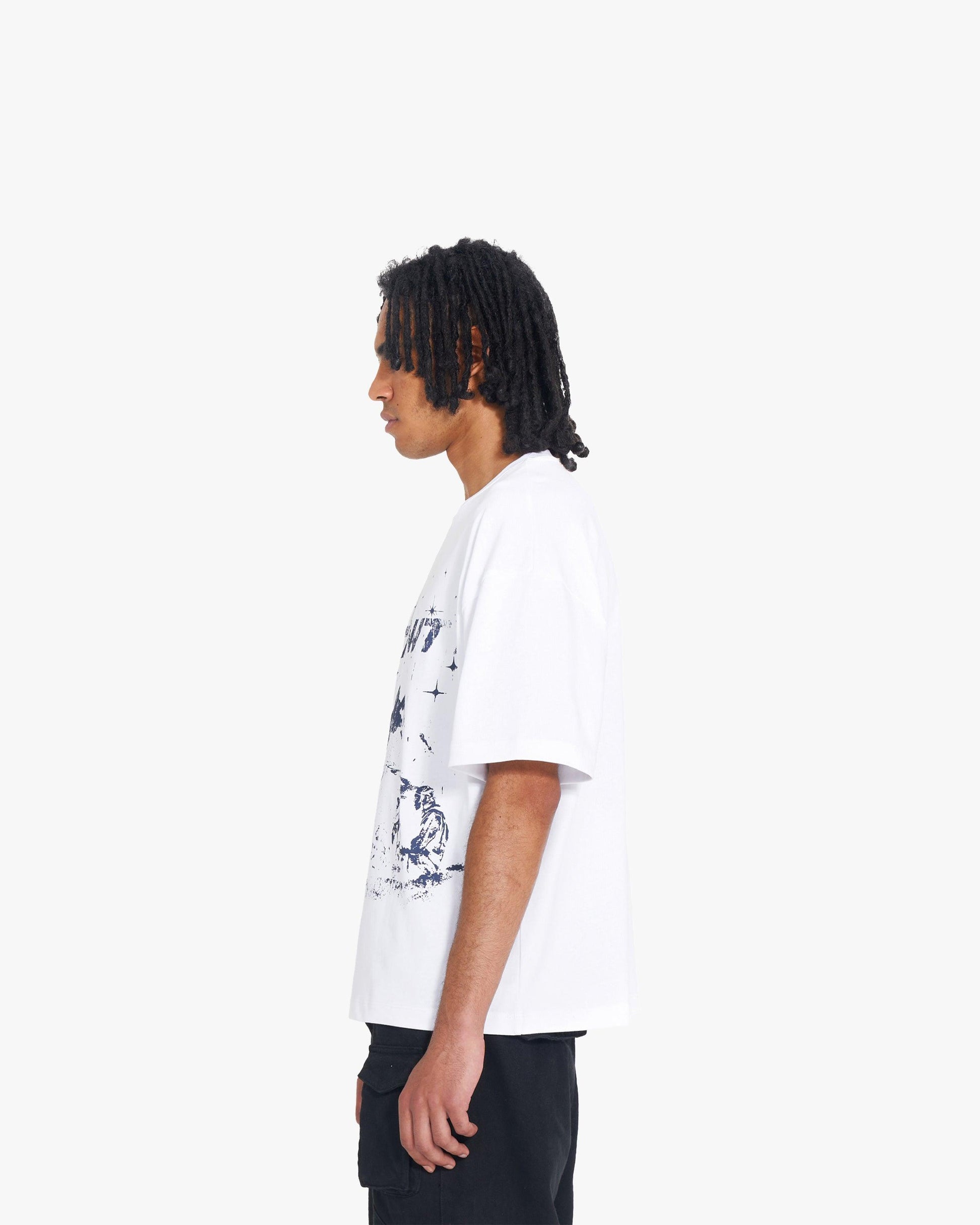 CAMPFIRE TEE WHITE - VICINITY