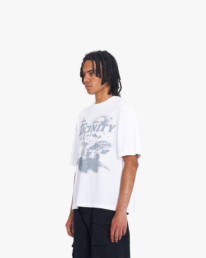 HIDDEN HILLS TEE WHITE - VICINITY