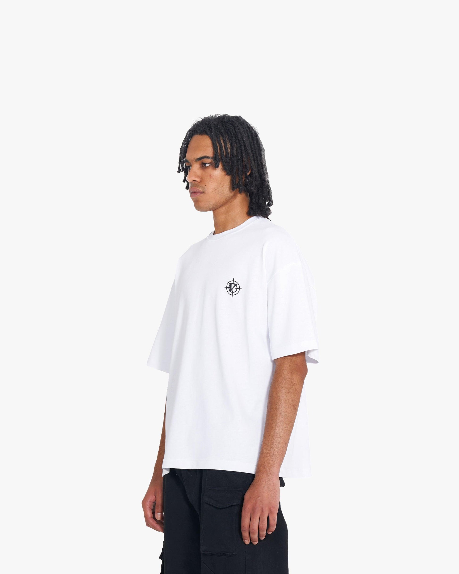 V-LOGO TEE WHITE - VICINITY