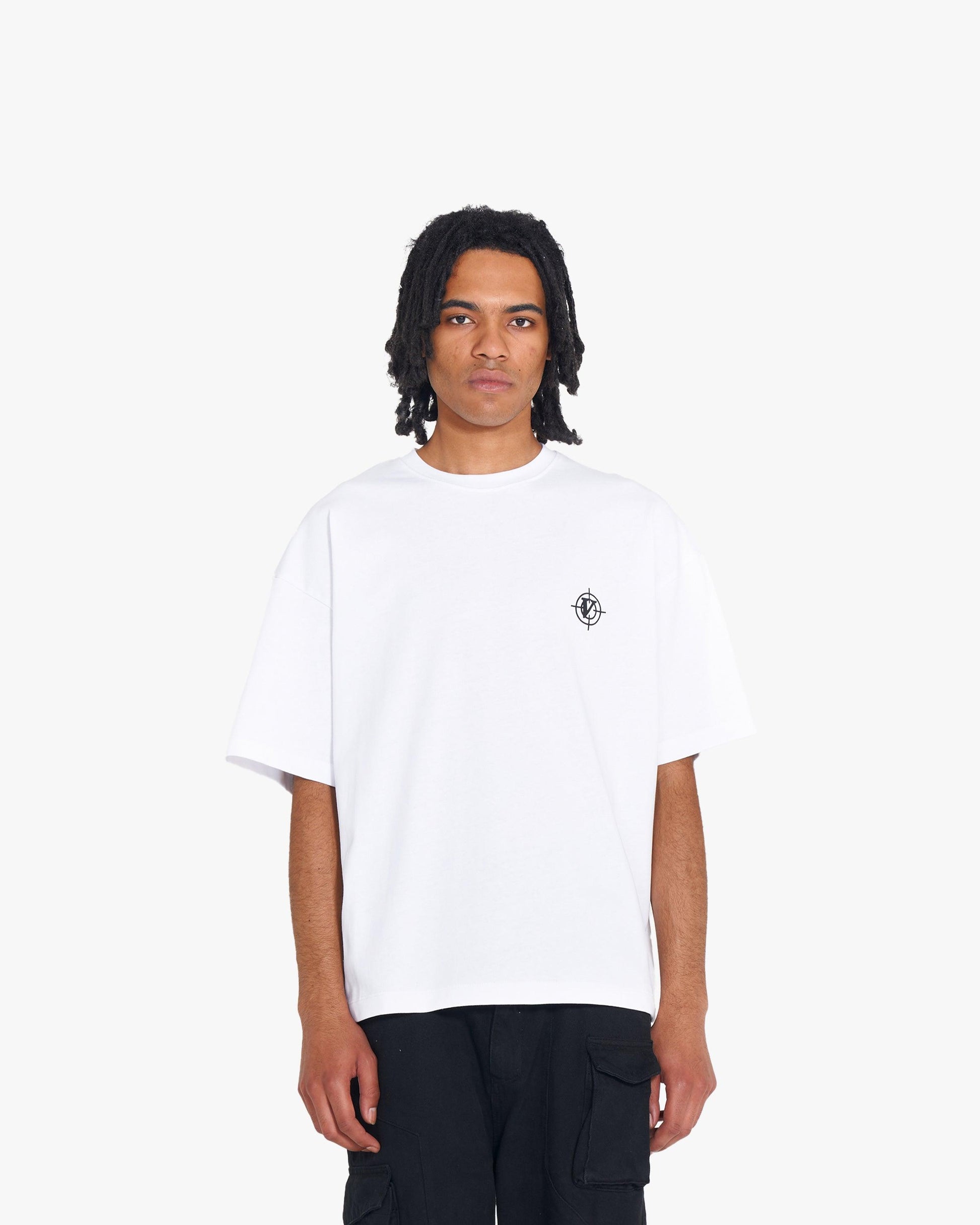 V-LOGO TEE WHITE - VICINITY