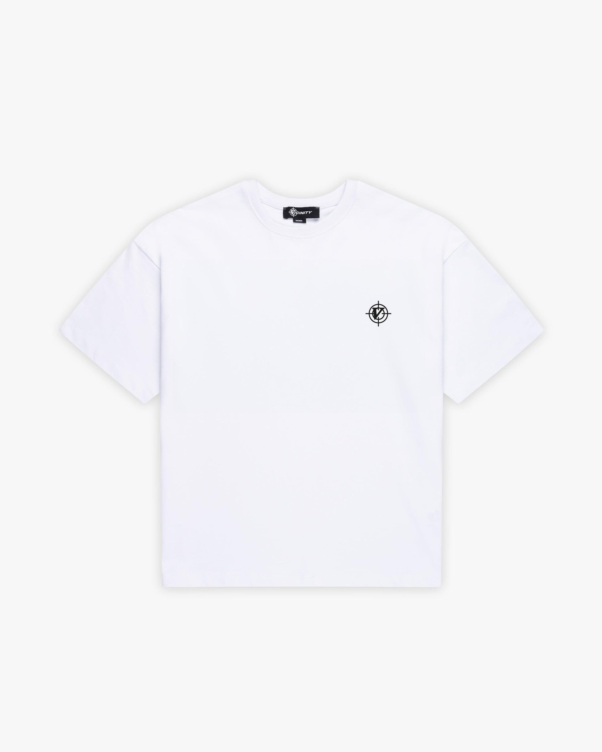 V-LOGO TEE WHITE - VICINITY