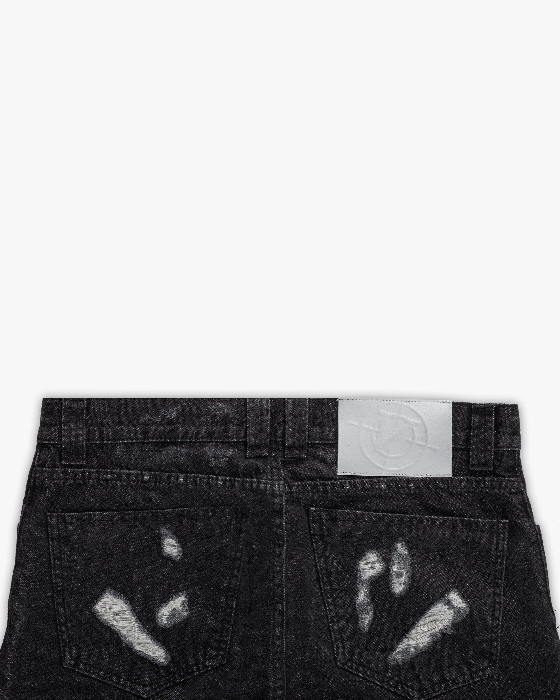 DISTRESSED DENIM BLACK - VICINITY