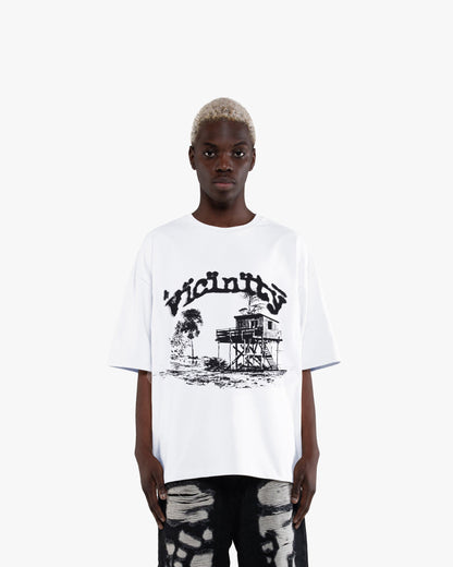 SHOOTING HOUSE TEE WHITE - VICINITY