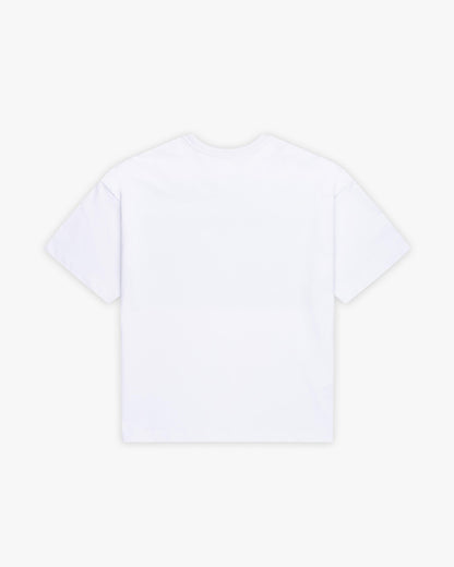 CHROME LOGO TEE WHITE - VICINITY